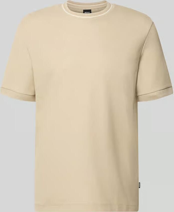 Boss regular fit T-shirt van puur katoen model 'C-TAUT-40' - Foto 3