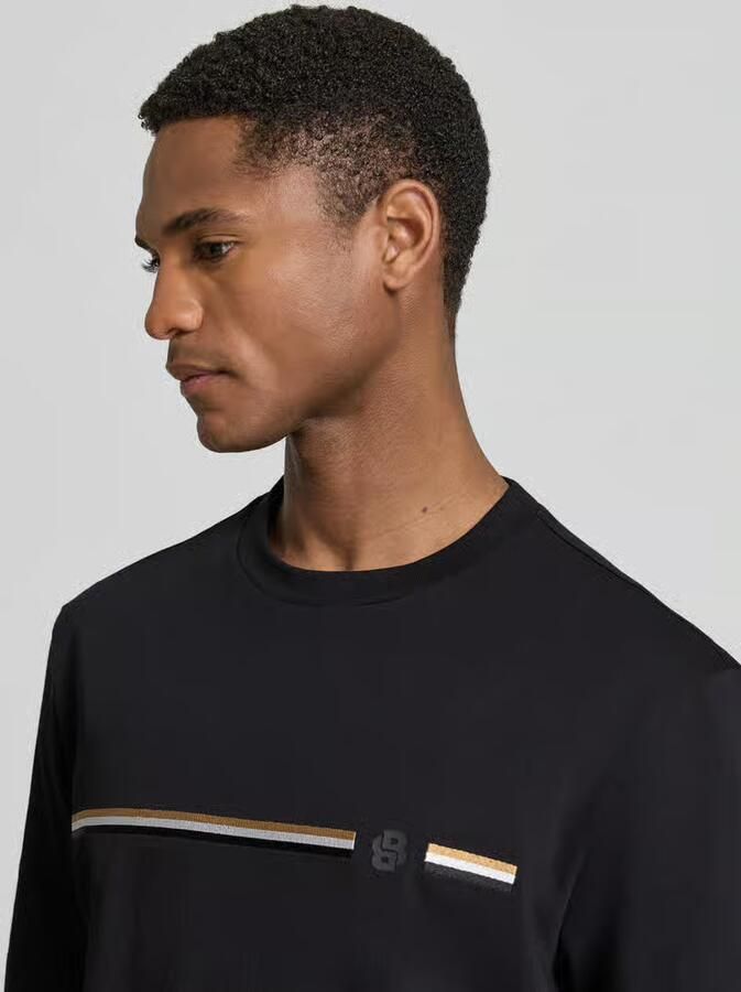Boss regular fit T-shirt van puur katoen model 'C-TAUT 41' - Foto 3