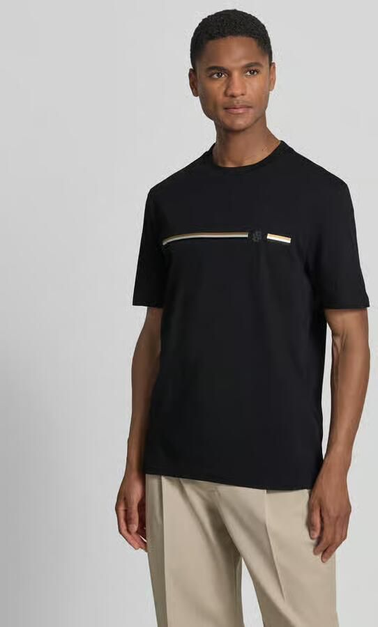 Boss regular fit T-shirt van puur katoen model 'C-TAUT 41' - Foto 4