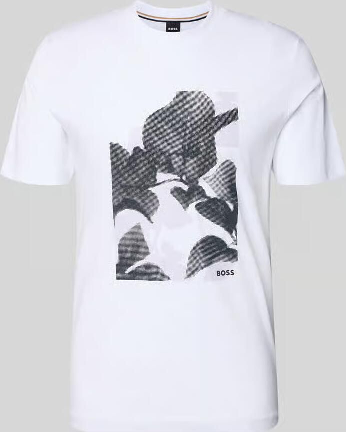 Boss regular fit T-shirt van puur katoen model 'C-THOMPSON 239' - Foto 2