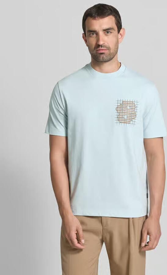 Boss regular fit T-shirt van puur katoen model 'C-Tigerman 49' - Foto 3