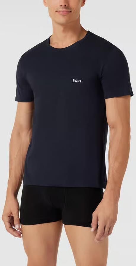 Boss regular fit T-shirt van puur katoen model 'CLASSIC' in set van 3 - Foto 6