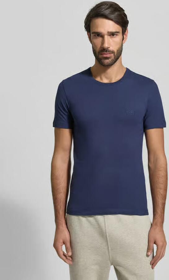 Boss regular fit T-shirt van puur katoen model 'CLASSIC' in set van 3 - Foto 12