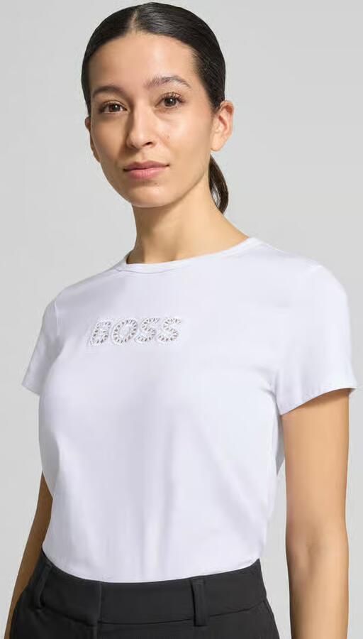 Boss regular fit T-shirt van puur katoen model 'Eventsa11'
