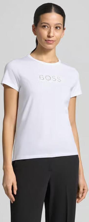 Boss regular fit T-shirt van puur katoen model 'Eventsa11' - Foto 3