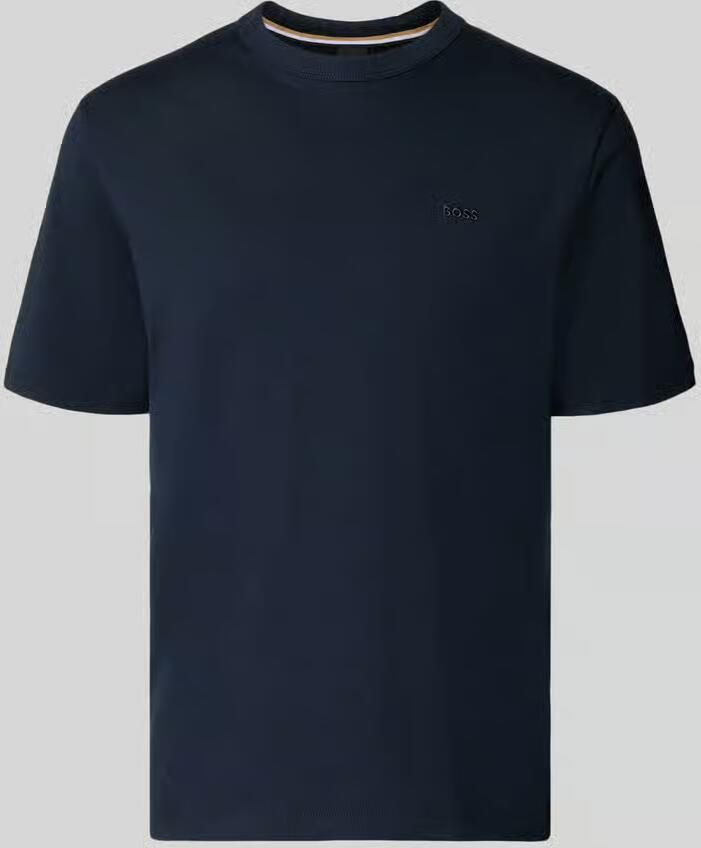 Boss regular fit T-shirt van puur katoen model 'H-TAUT 15' - Foto 3