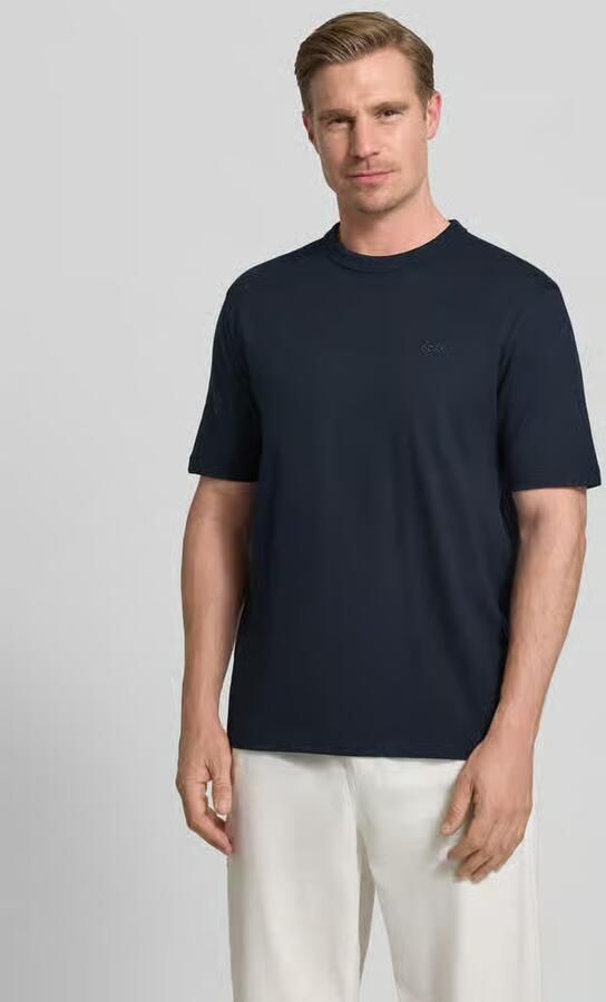 Boss regular fit T-shirt van puur katoen model 'H-TAUT 15' - Foto 4