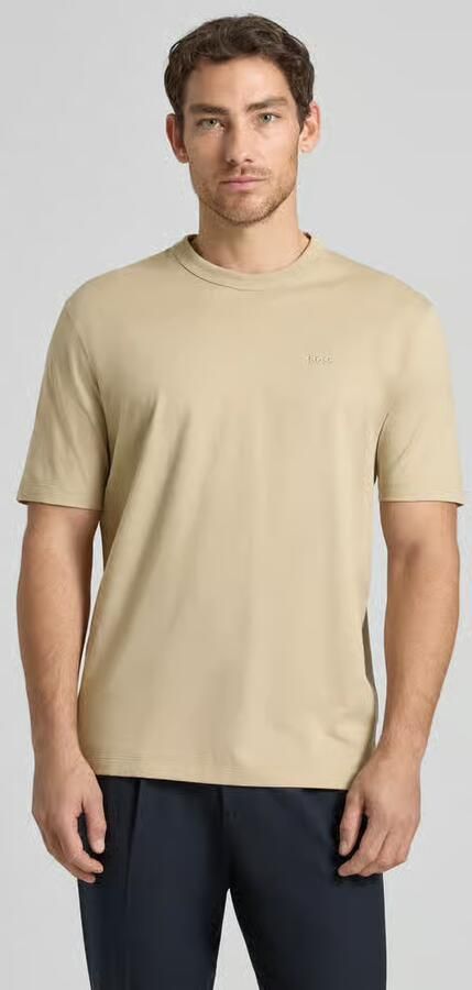 Boss regular fit T-shirt van puur katoen model 'H-TAUT 15' - Foto 3