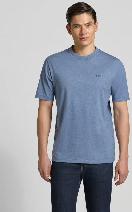 Boss regular fit T-shirt van puur katoen model 'H-TAUT 15' - Foto 2
