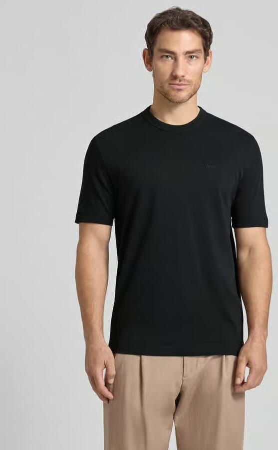 Boss regular fit T-shirt van puur katoen model 'H-TAUT 15' - Foto 2