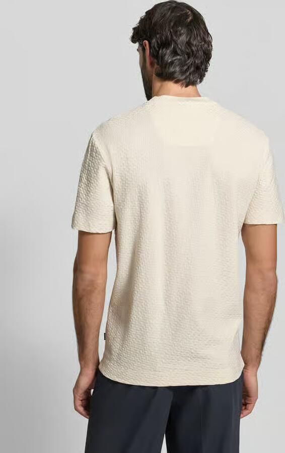 Boss Regular fit T-shirt van puur katoen model 'H-Thompson 228' - Foto 3