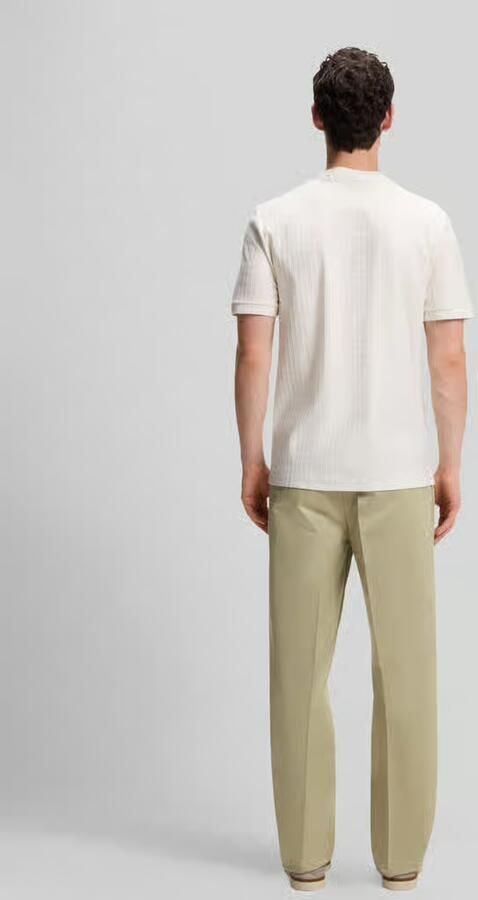 Boss Regular fit t-shirt van puur katoen model 'H-THOMPSON 321' - Foto 2