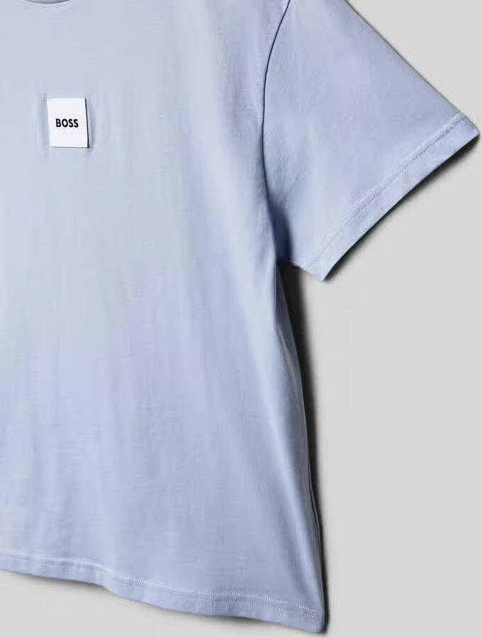 Boss regular fit T-shirt van puur katoen model 'SPROUT'
