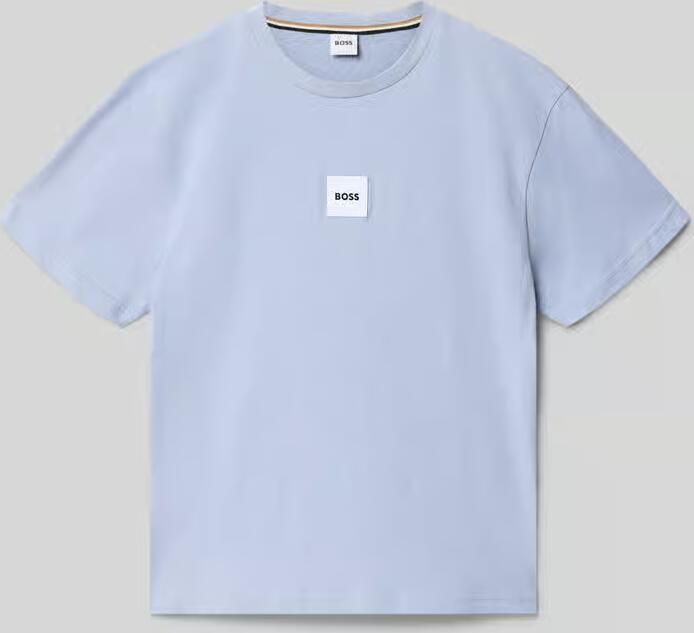 Boss regular fit T-shirt van puur katoen model 'SPROUT' - Foto 2