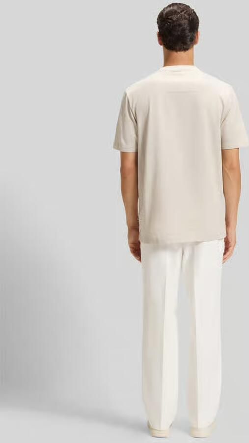Boss Regular fit T-shirt van puur katoen model 'THOMPSON 432'
