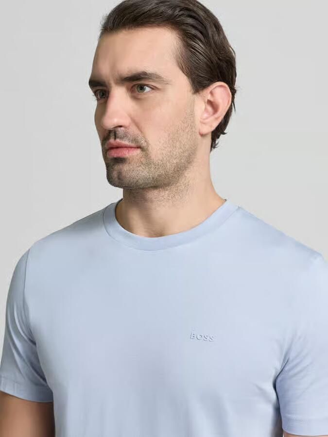 Boss Regular fit T-shirt van puur katoen model 'THOMPSON' - Foto 2