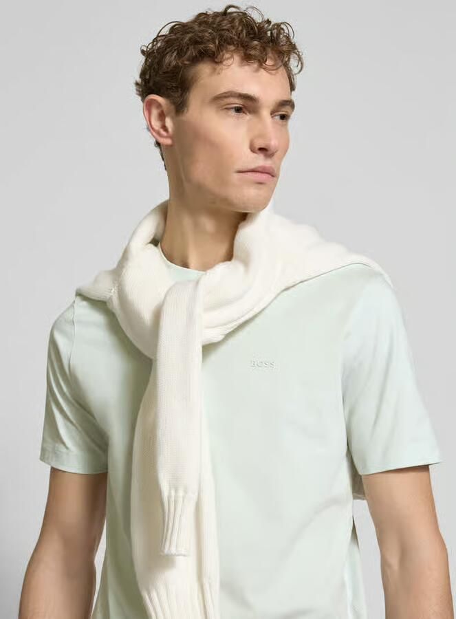Boss Regular fit T-shirt van puur katoen model 'THOMPSON' - Foto 2