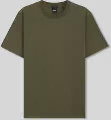 Boss Regular fit t-shirt van puur katoen model 'Thompson'