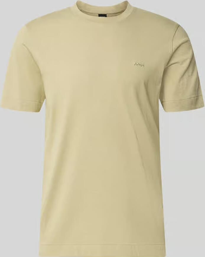 Boss Regular fit t-shirt van puur katoen model 'Thompson'