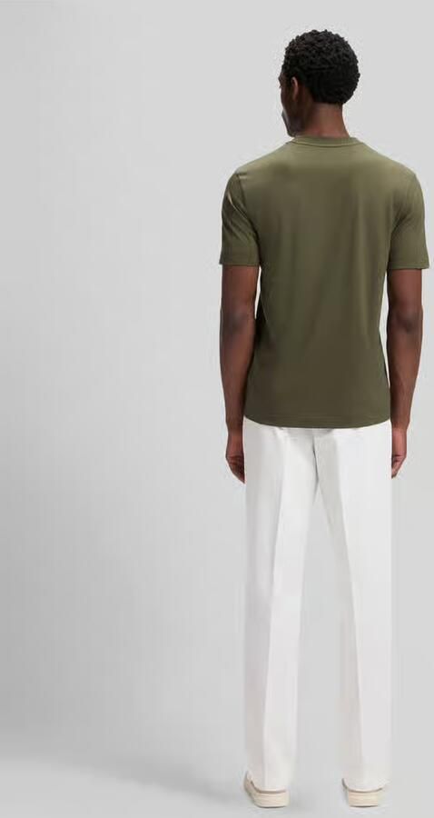 Boss Regular fit t-shirt van puur katoen model 'Thompson' - Foto 2
