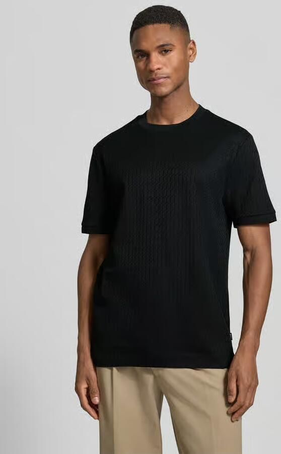Boss regular fit T-shirt van puur katoen model 'THOMSON' - Foto 4