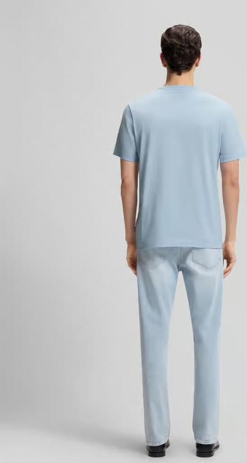 Boss regular fit T-shirt van zuiver katoen model 'Thompson 01' - Foto 2
