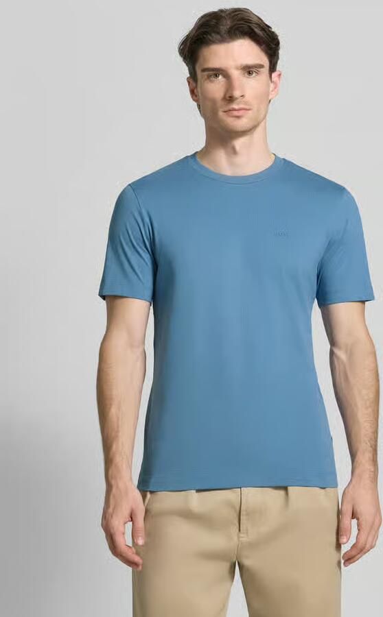 Boss regular fit T-shirt van zuiver katoen model 'Thompson 01' - Foto 5