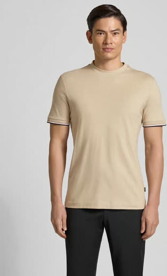 Boss regular fit T-shirt van zuiver katoen model 'THOMPSON' - Foto 3