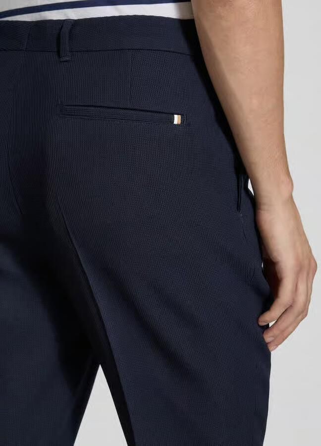 Boss Regular fit van scheerwolmix model 'PERIN'