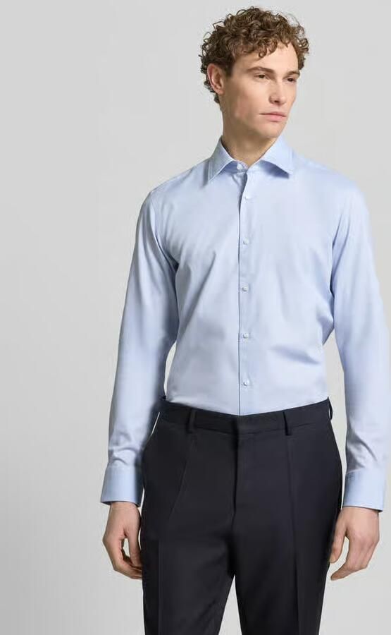 Boss regular fit vrijetijdshemd met extra lange mouw model 'H-JOE-K-C1-261' - Foto 4