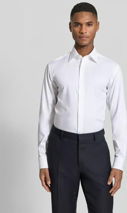 Boss regular fit vrijetijdshemd met extra lange mouw model 'H-JOE-K-C1-261' - Foto 3