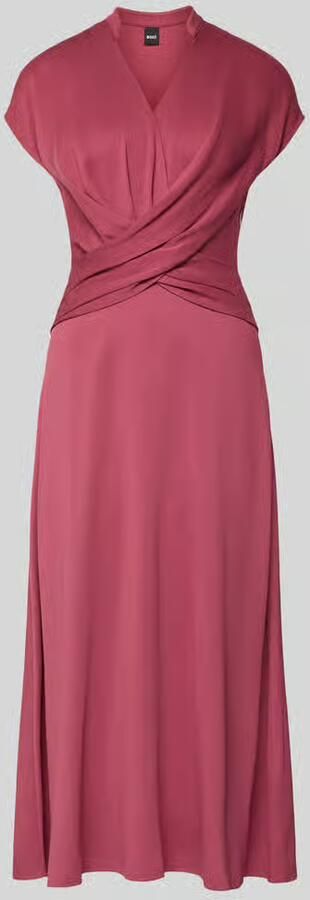 Boss regular fit vrijetijdsjurk van viscosemix model 'Dareza'