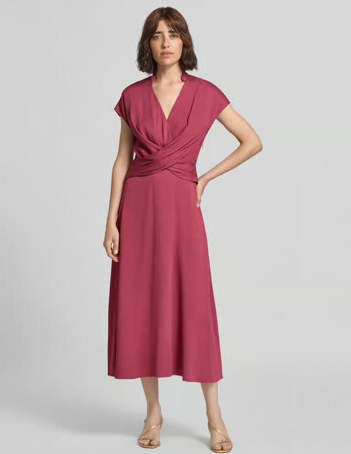 Boss regular fit vrijetijdsjurk van viscosemix model 'Dareza' - Foto 2