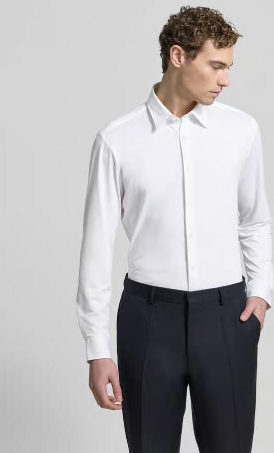 Boss Regular fit vrijetijdsoverhemd met Kentkraag model 'LIAM' - Foto 4
