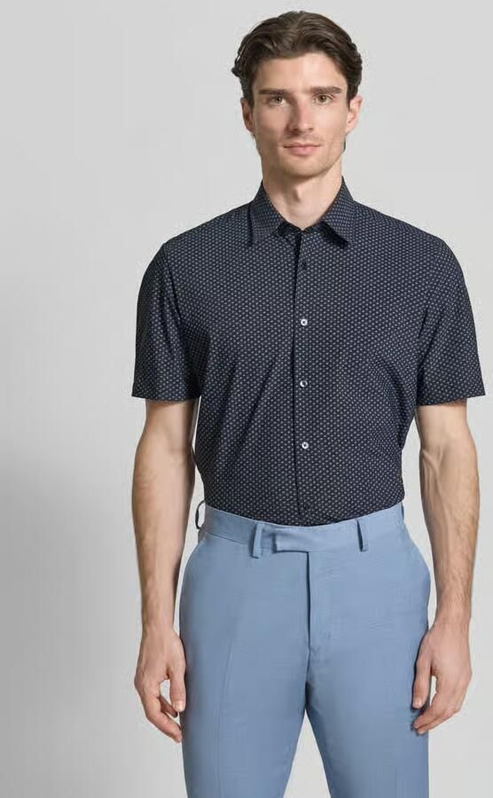 Boss regular fit vrijetijdsoverhemd met kentkraag model 'LIAM' - Foto 6