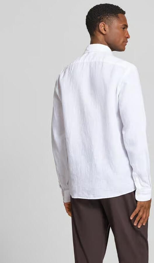 Boss regular fit vrijetijdsoverhemd van puur linnen model 'LIAM' - Foto 4