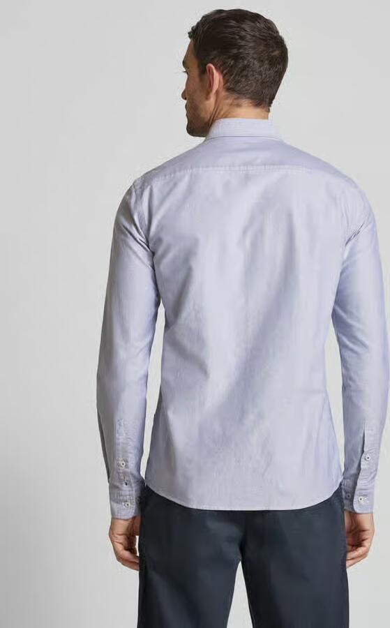 Boss Regular fit zakelijk overhemd met button-downkraag model 'Roan'