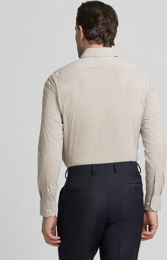 Boss Regular fit zakelijk overhemd met combimanchetten model 'P-JOE-K'
