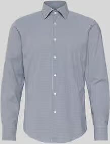 Boss Regular fit zakelijk overhemd met combimanchet Model 'P-JOE-K'