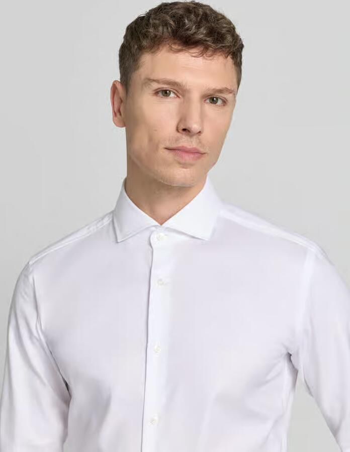 Boss regular fit zakelijk overhemd met extra lange mouw