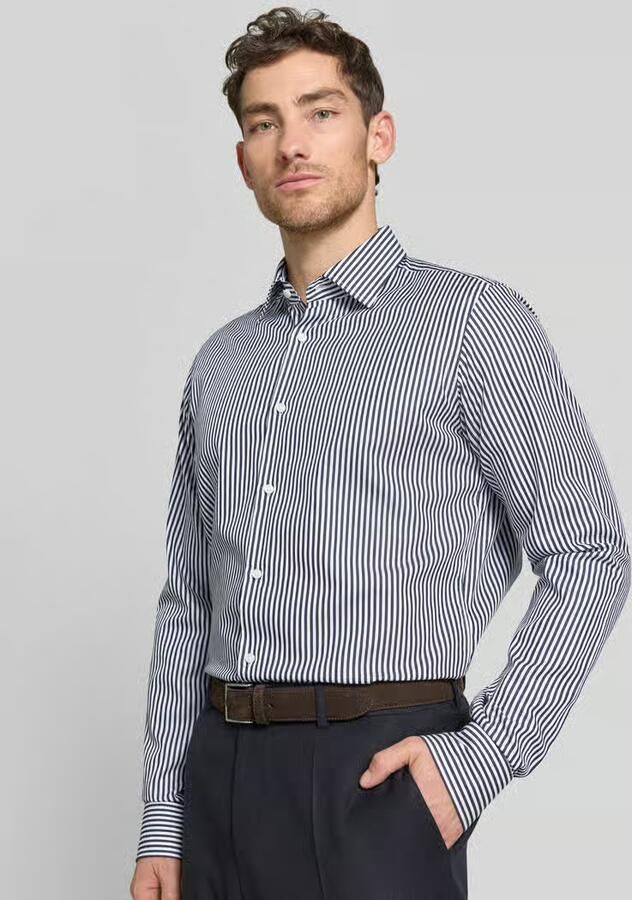 Boss regular fit zakelijk overhemd met extra lange mouw model 'H-JOE-K'