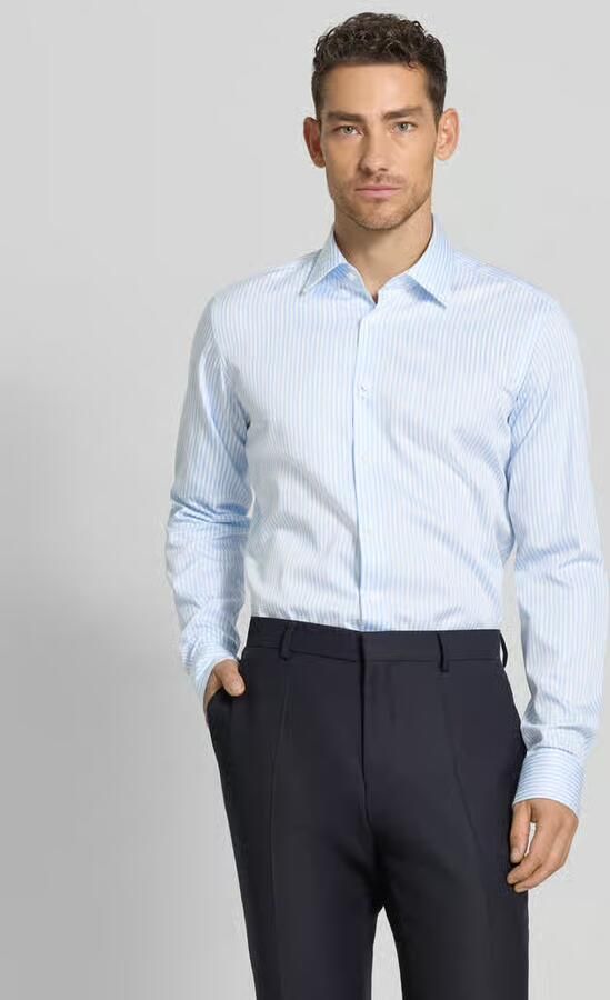 Boss regular fit zakelijk overhemd met extra lange mouw model 'H-JOE-K' - Foto 3