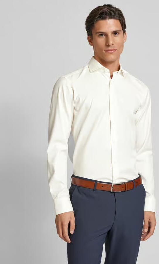 Boss Regular fit zakelijk overhemd met haaikraag model 'Joe' - Foto 2
