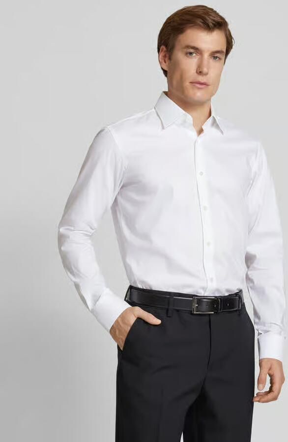 Boss Regular fit zakelijk overhemd met kentkraag model 'JOE' - Foto 2