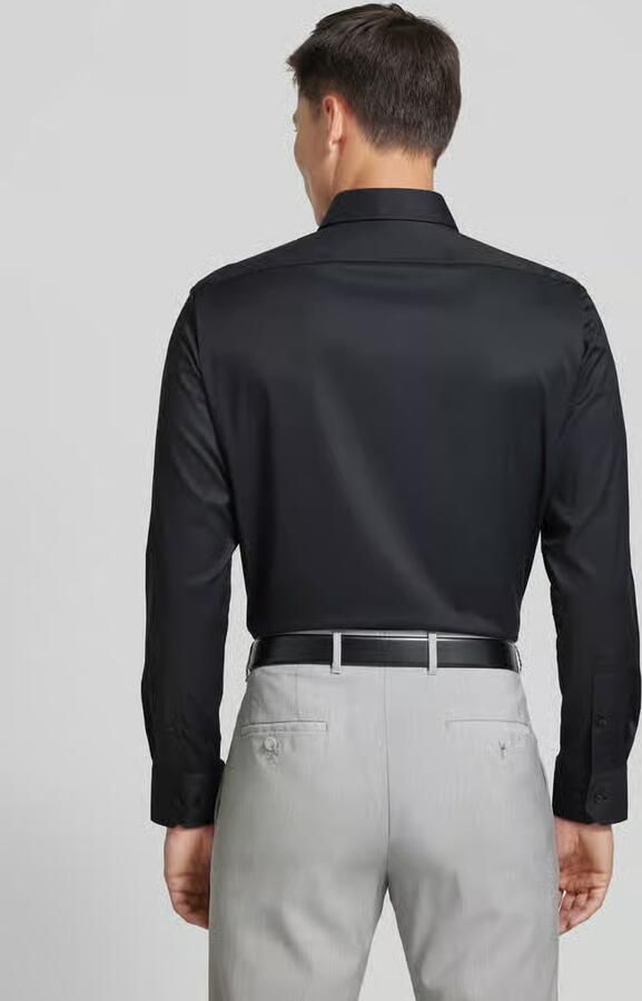 Boss Regular fit zakelijk overhemd met kentkraag model 'Joe'