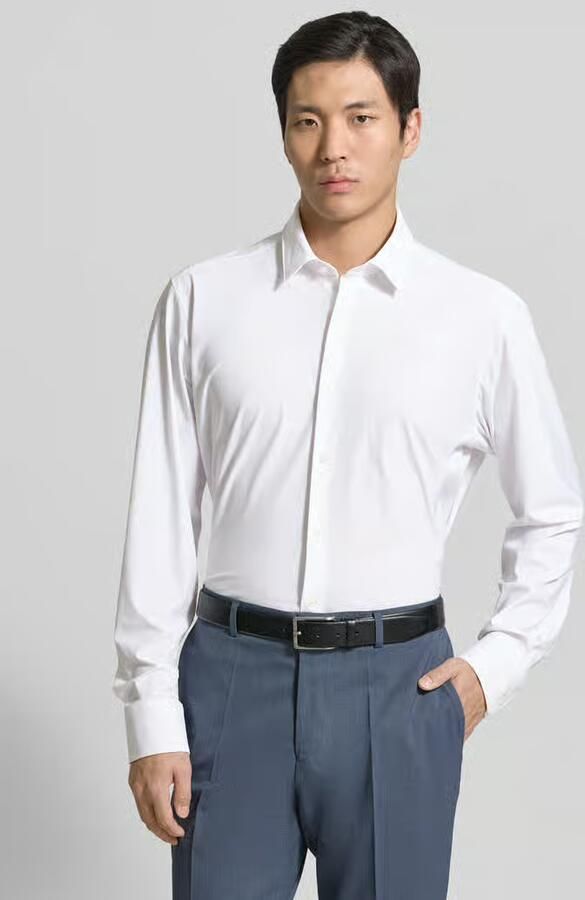 Boss regular fit zakelijk overhemd met kentkraag model 'JOE' - Foto 3