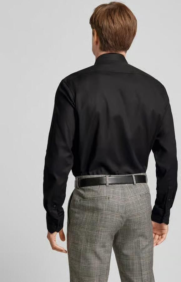 Boss Regular fit zakelijk overhemd met kentkraag model 'Joe' - Foto 3