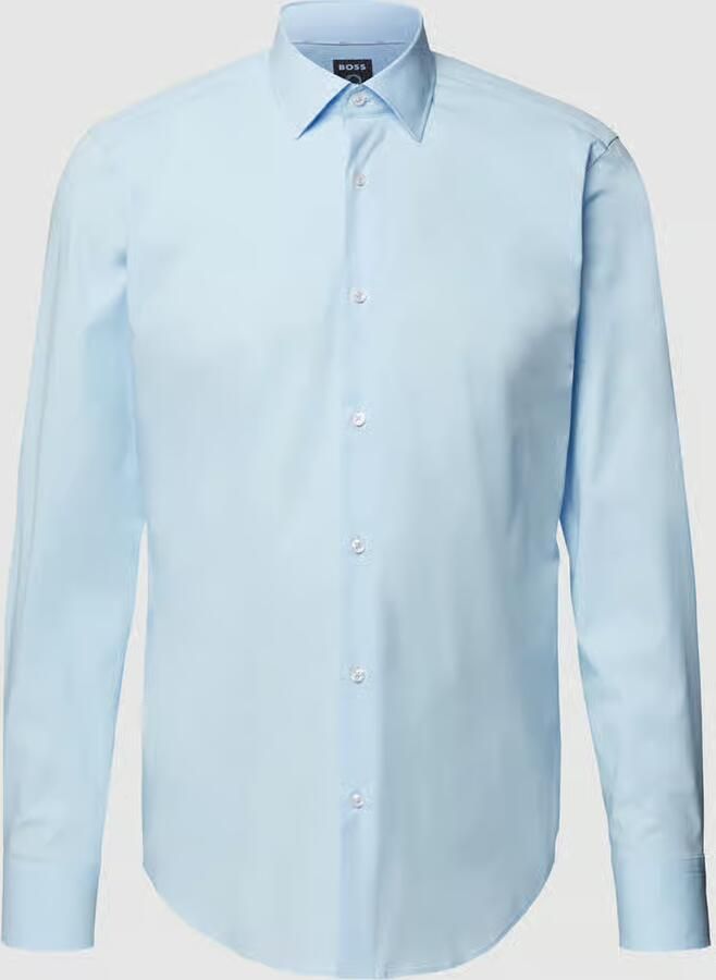 Hugo Boss Heren Business Overhemd Helder Blauw Blue Heren - Foto 3