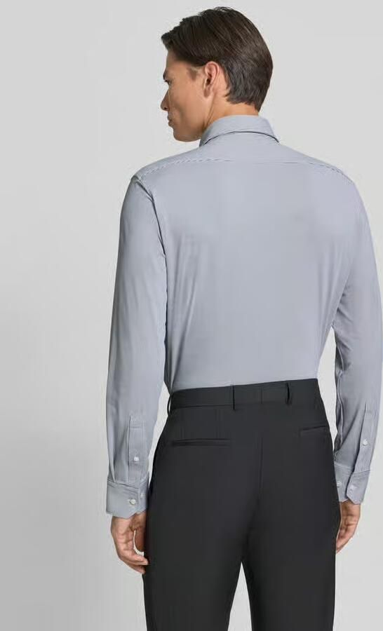 Boss Regular Fit zakelijk overhemd met structuurpatroon model 'P-JOE-K-261' - Foto 3