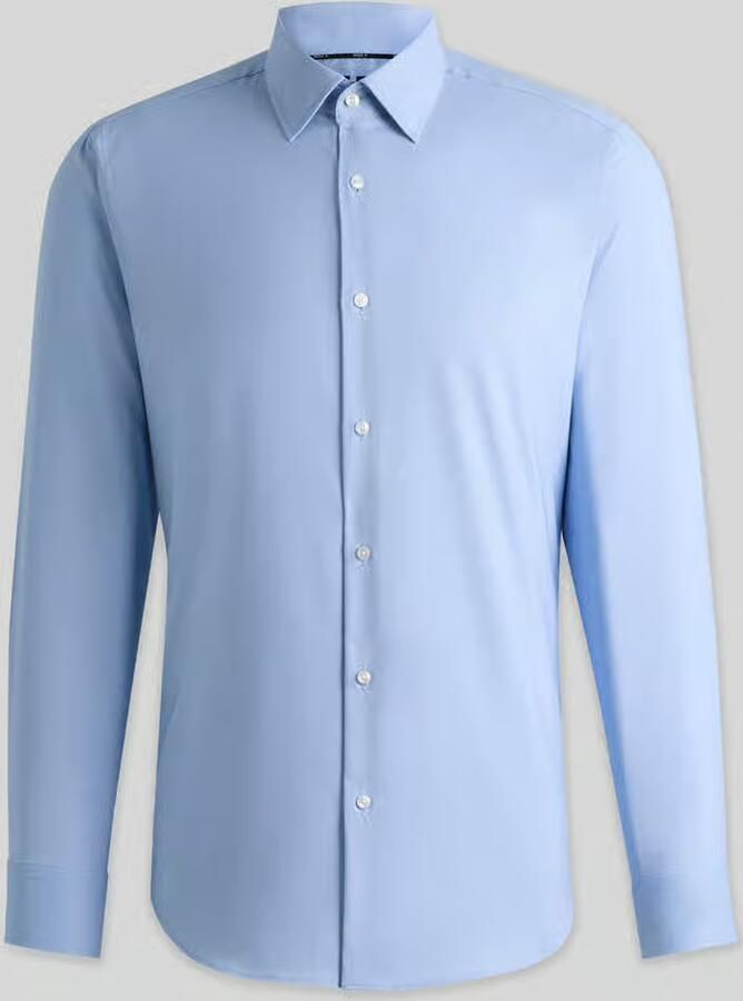 Boss Regular fit zakelijk overhemd van elastisch twill model 'P-JOE-KENT-C1-222'